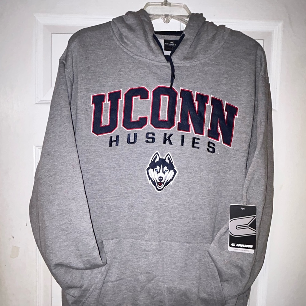 🏀🐺 University of Connecticut UCONN Huskies Marquee Stadium Hoodie 🏟️🐺⚾️